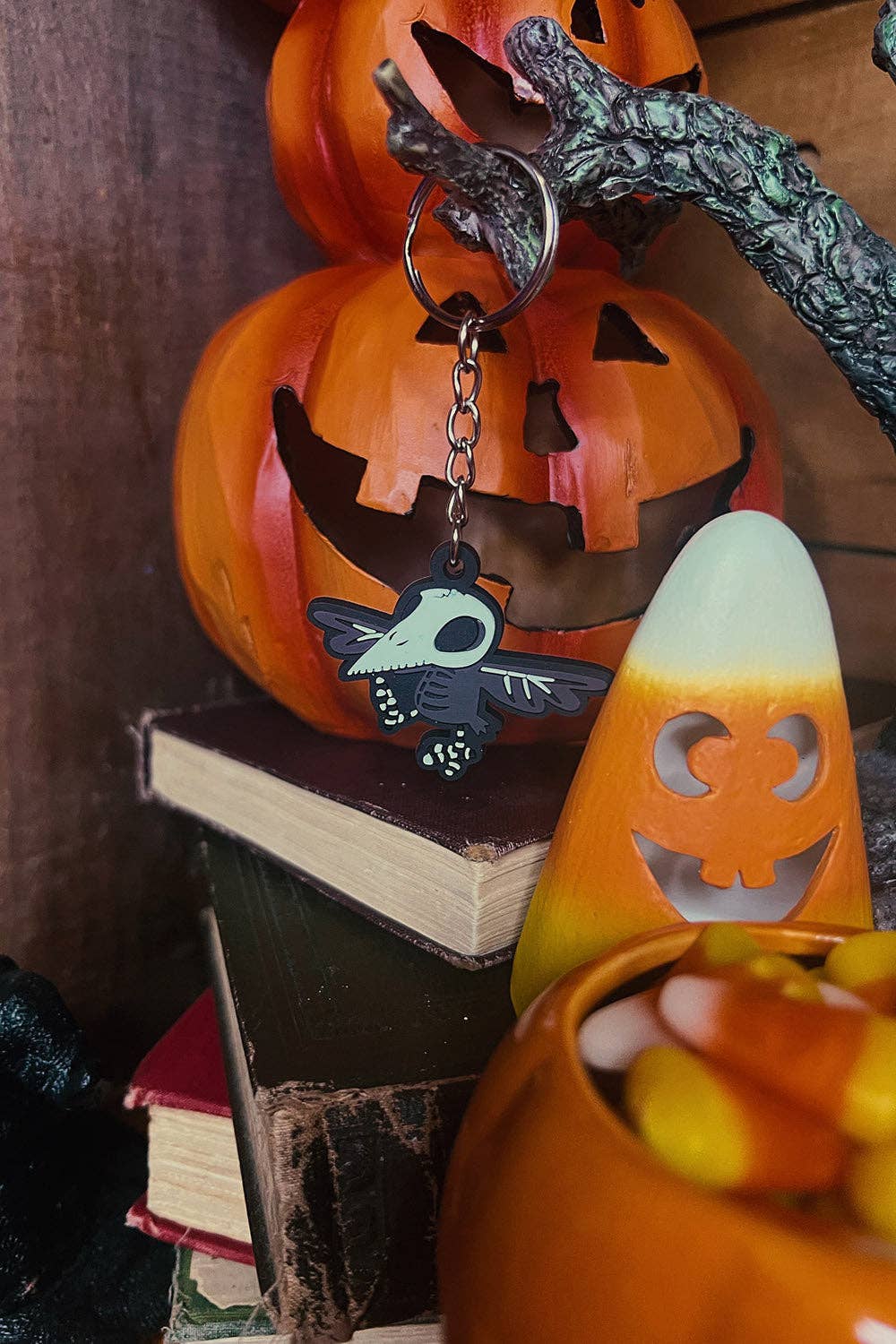 Quoth The Raven Keychain