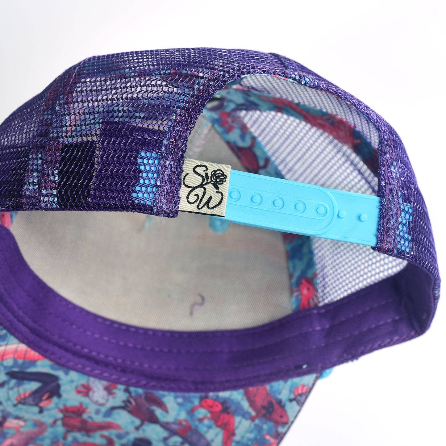 Youth Axolotls Recycled Trucker Hat