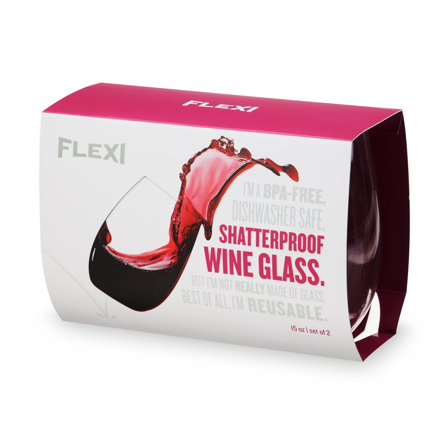 Flexi™: Stemless Wine Glasses