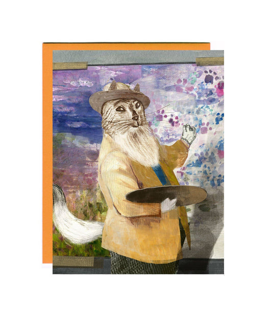 Clawed Monet Greeting Card