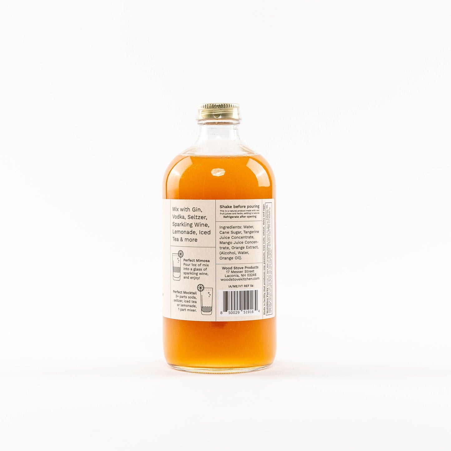 Mimosa Mixer w/ Tangerine & Mango, 16 fl oz - Cocktail Mixer