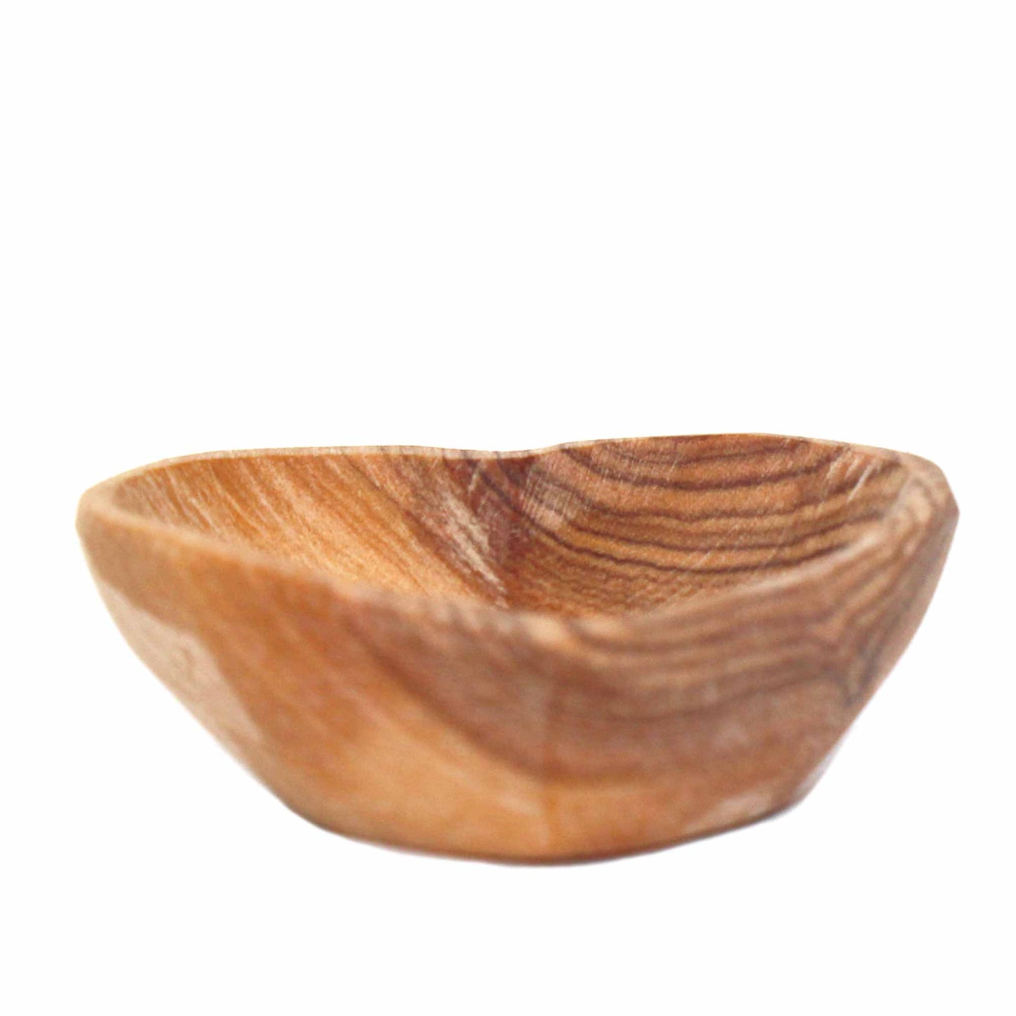 Petite Olive Wood Heart Bowl