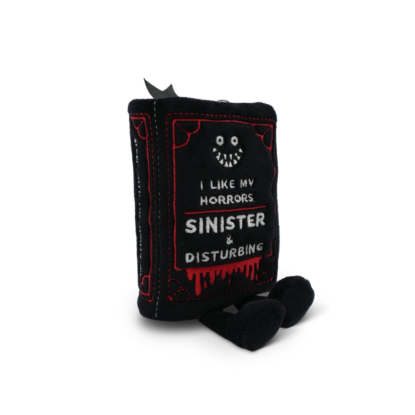 Horrors Book Plush Bag Charm