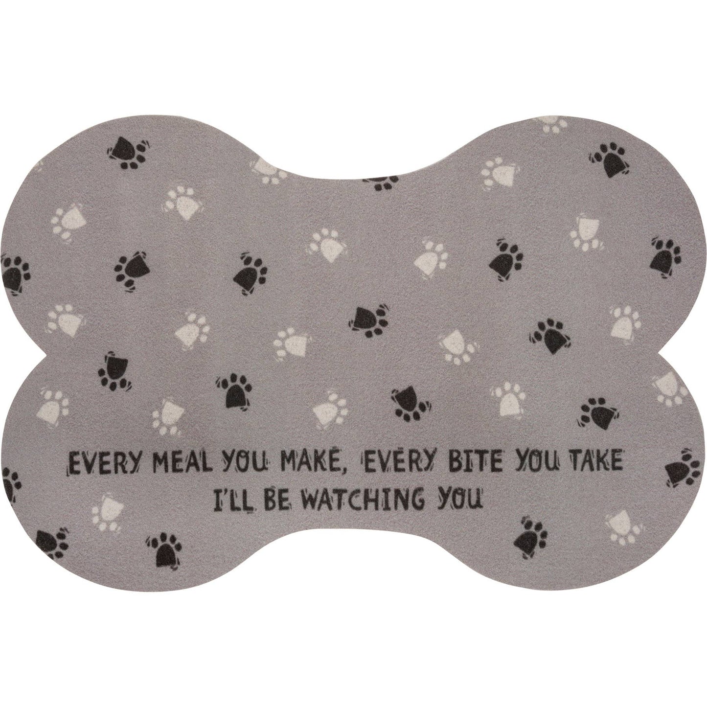 Every Meal You Make Dog Food Mat