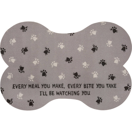 Every Meal You Make Dog Food Mat