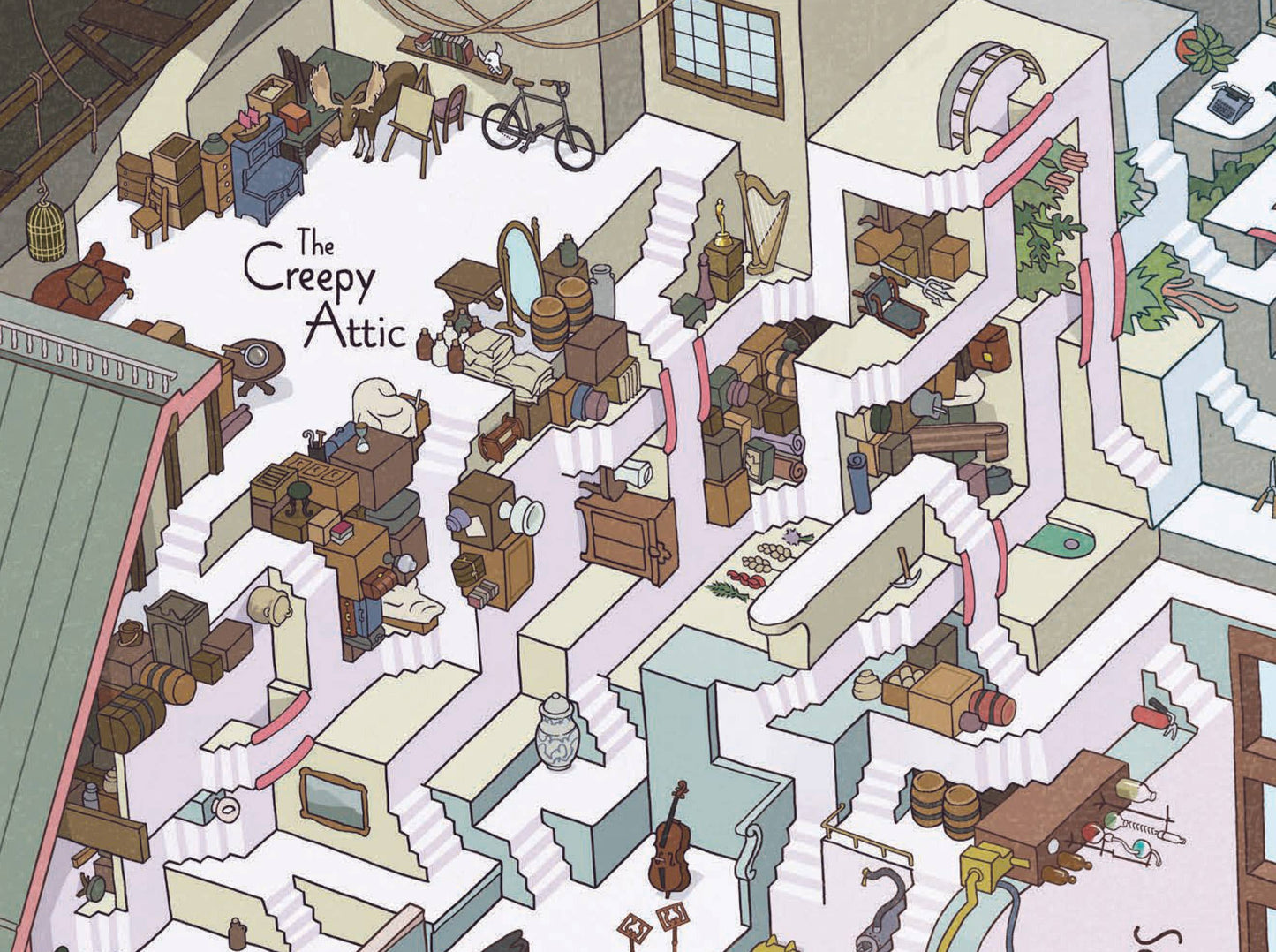 Murdle in the Mystery Mansion 500-Piece Jigsaw Puzzle