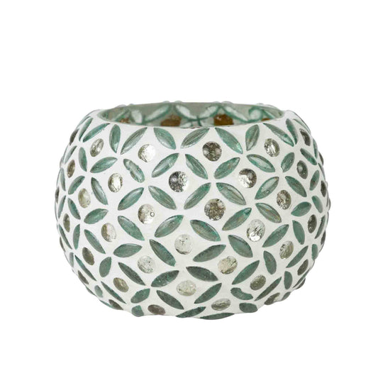 Chamakana Candleholder - Aqua