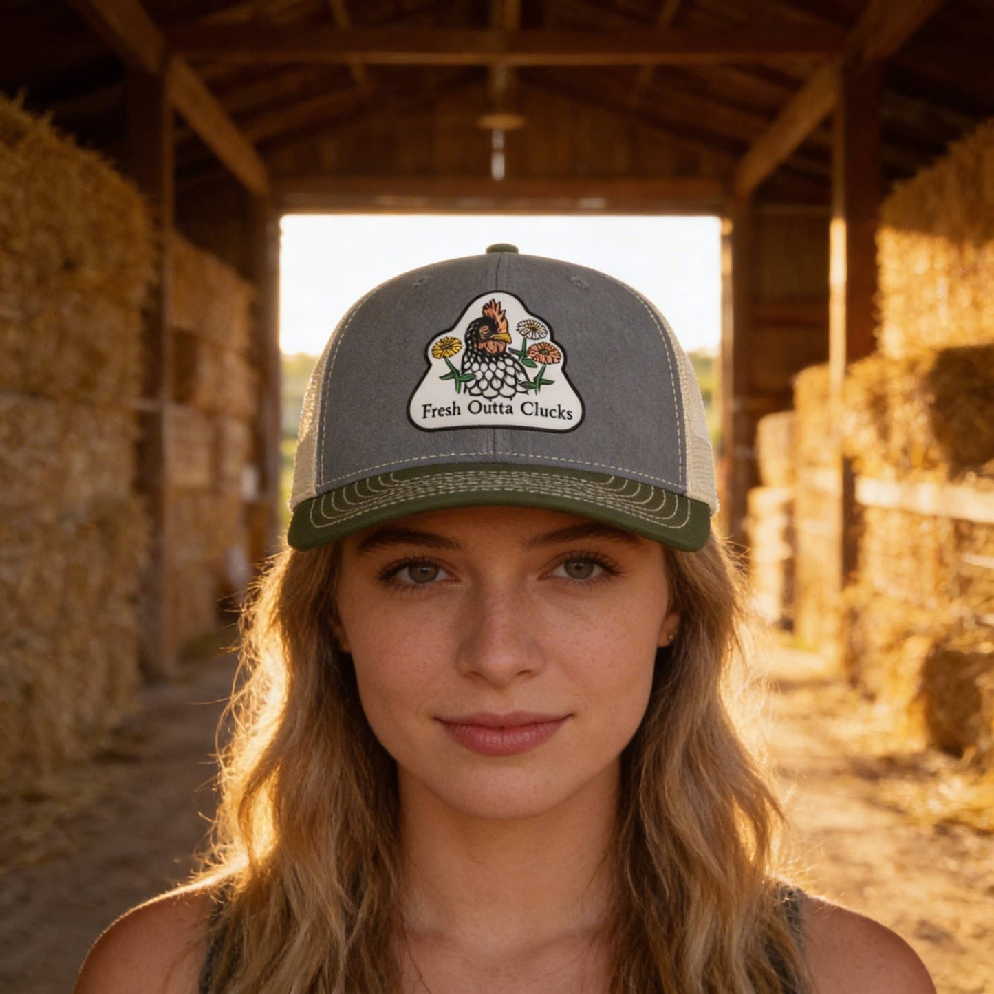 Fresh Outta Clucks Trucker Hat