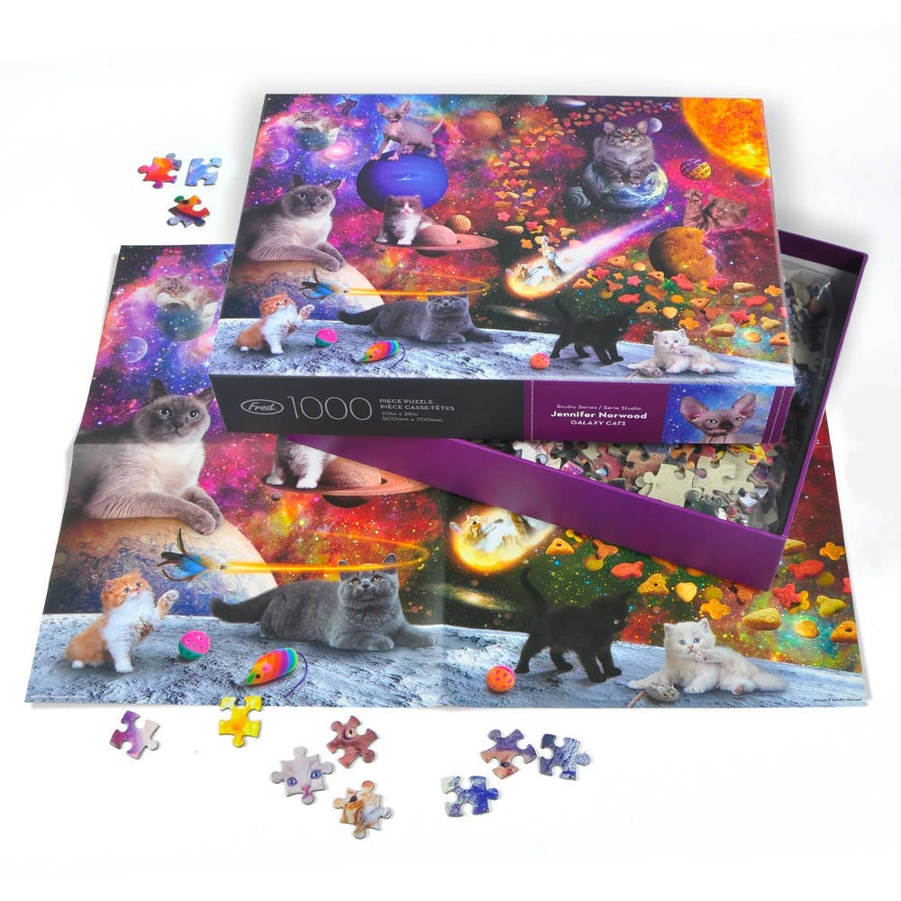 Galaxy Cats Puzzle 1000 Pc