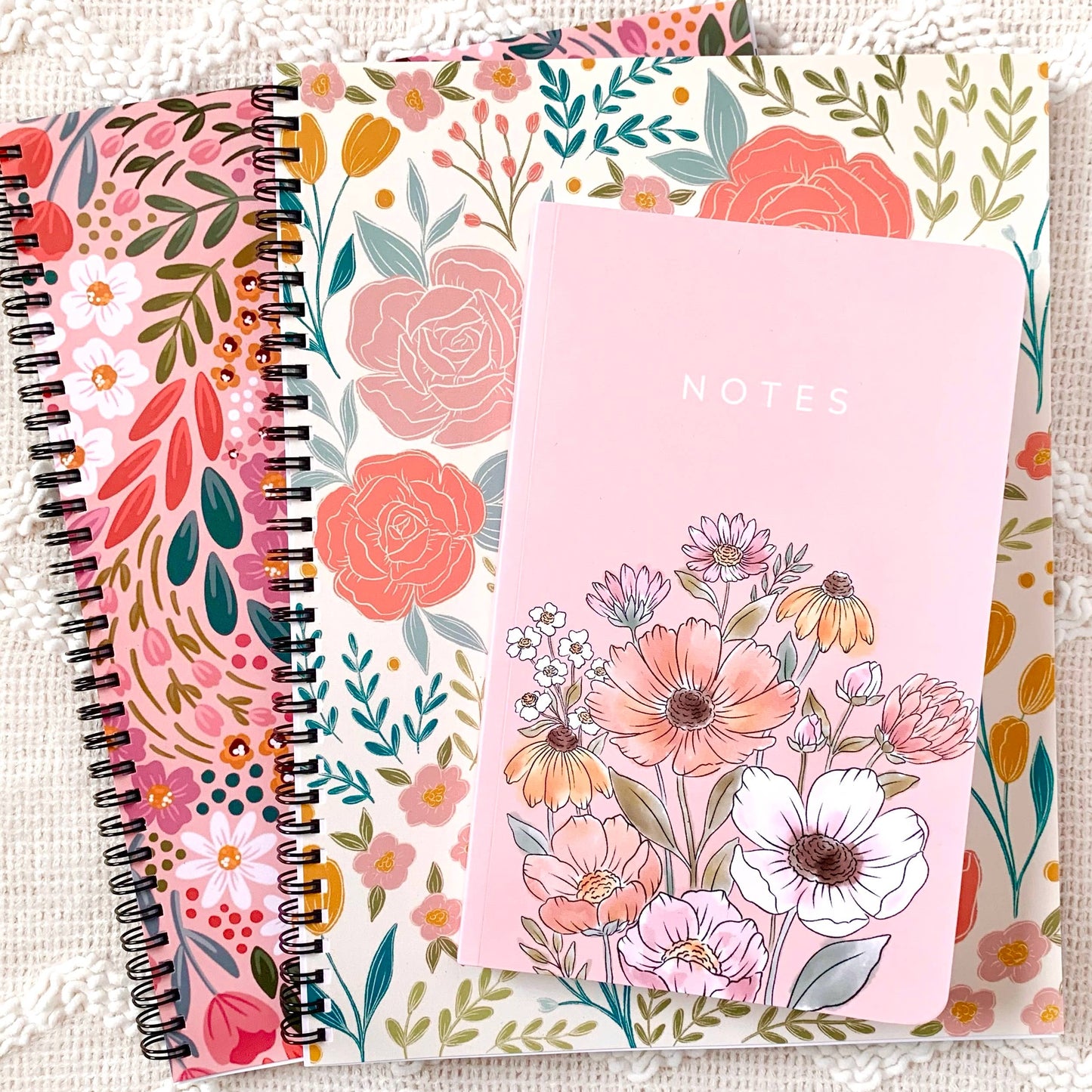 Summer Meadows Spiral Lined Notebook