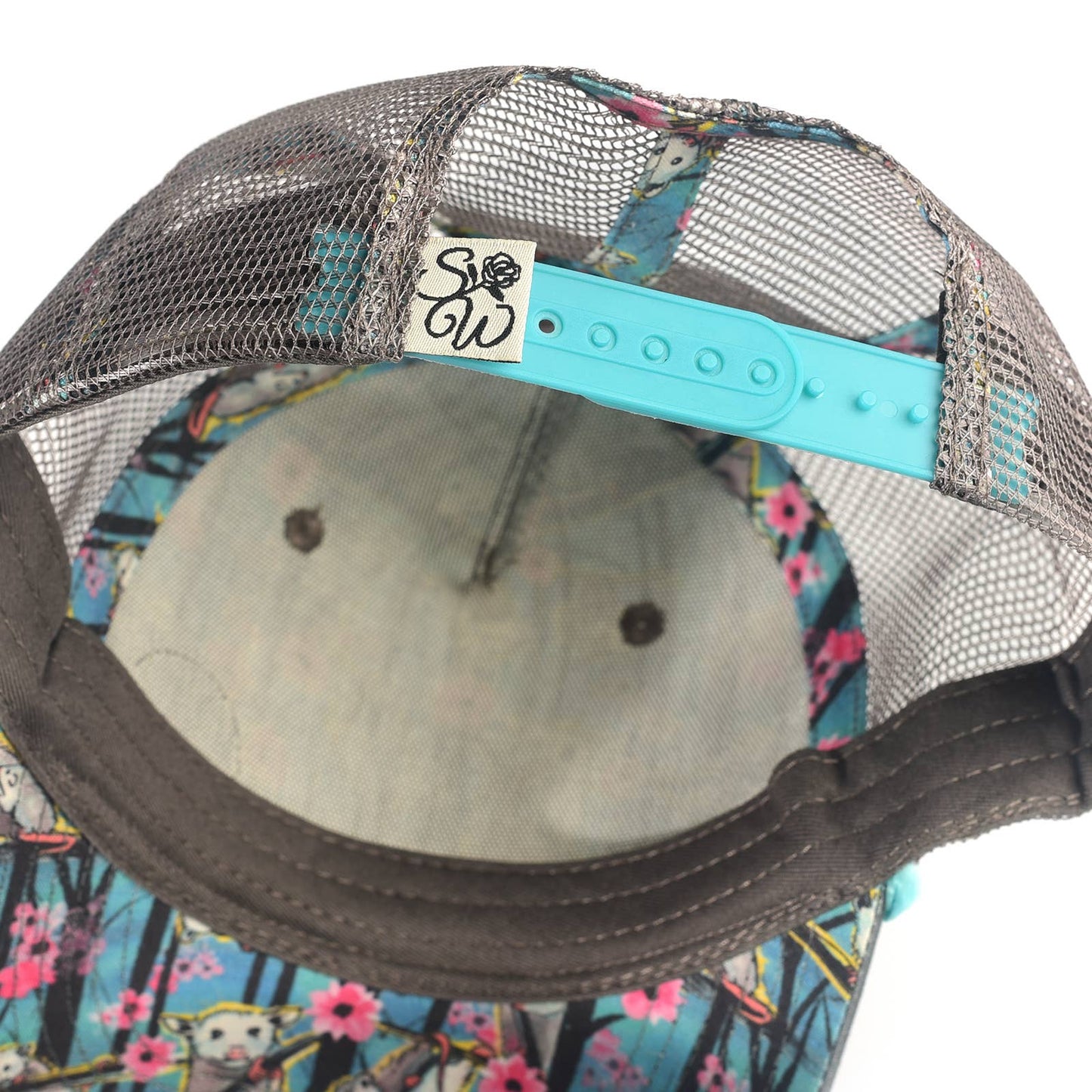 Opossum Blossom Recycled Trucker Hat