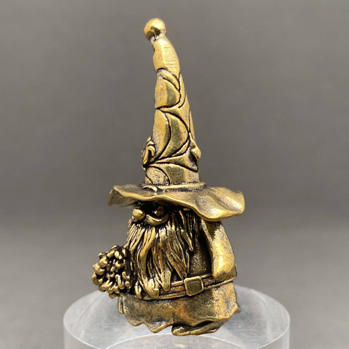 Dwarf Wizard Brass Crafts Desktop Ornaments