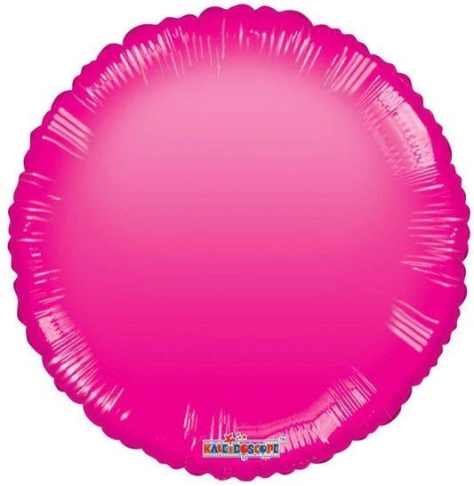 18" Hot Pink Foil Balloons