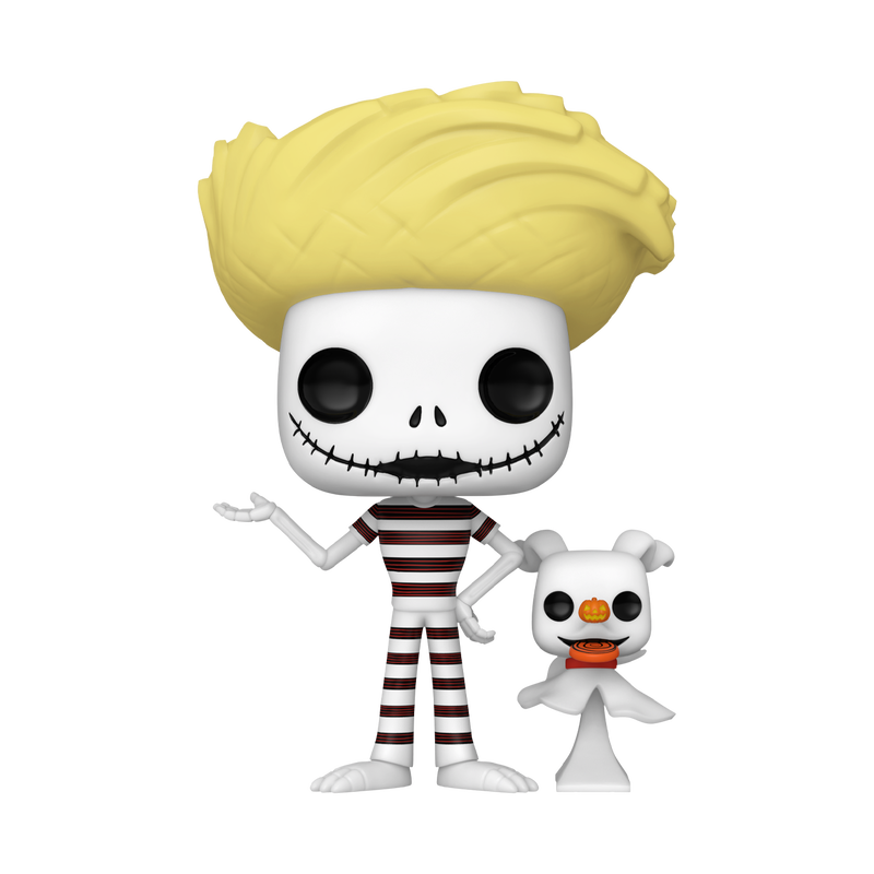 Funko Pop! Disney The Nightmare Before Christmas Jack Skellington with Zero Beach Vinyl Figure