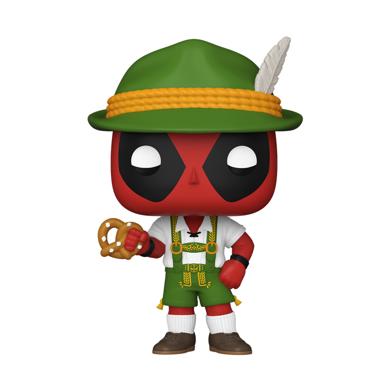 Deadpool in Lederhosen Marvel Funko Pop!