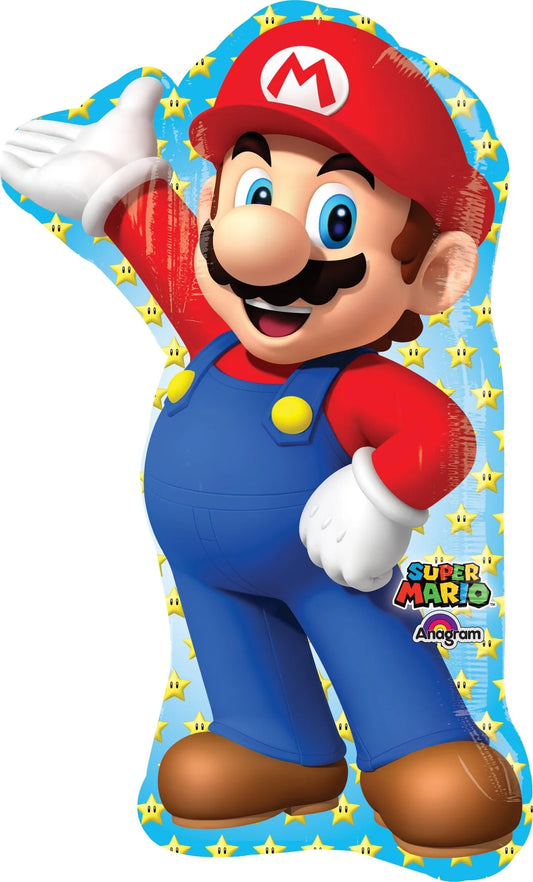 33" Super Mario Foil Balloons
