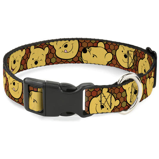 Winnie the Pooh Nylon Buckle Dog Collar