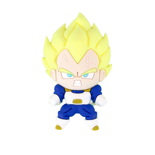 Dragon Ball Z Super Saiyan Vegeta 3D Foam Magnet