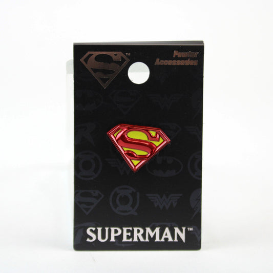 Superman Logo (DC Comics) Color Pewter Pin