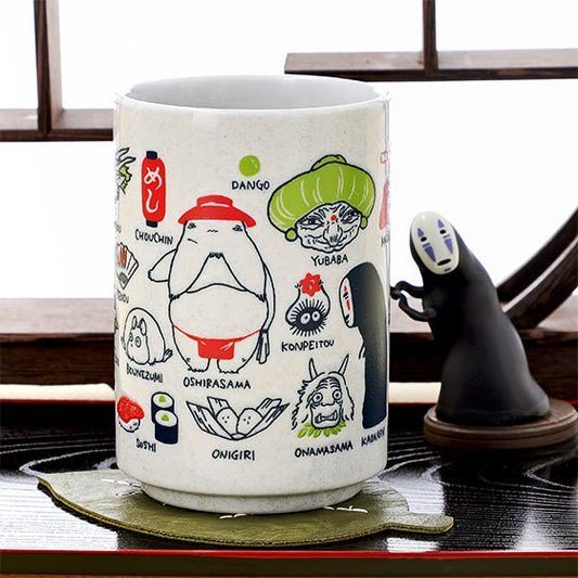 Spirited Away The Other Side of The Tunnel Studio Ghibli 12oz Ceramic Tea Mug