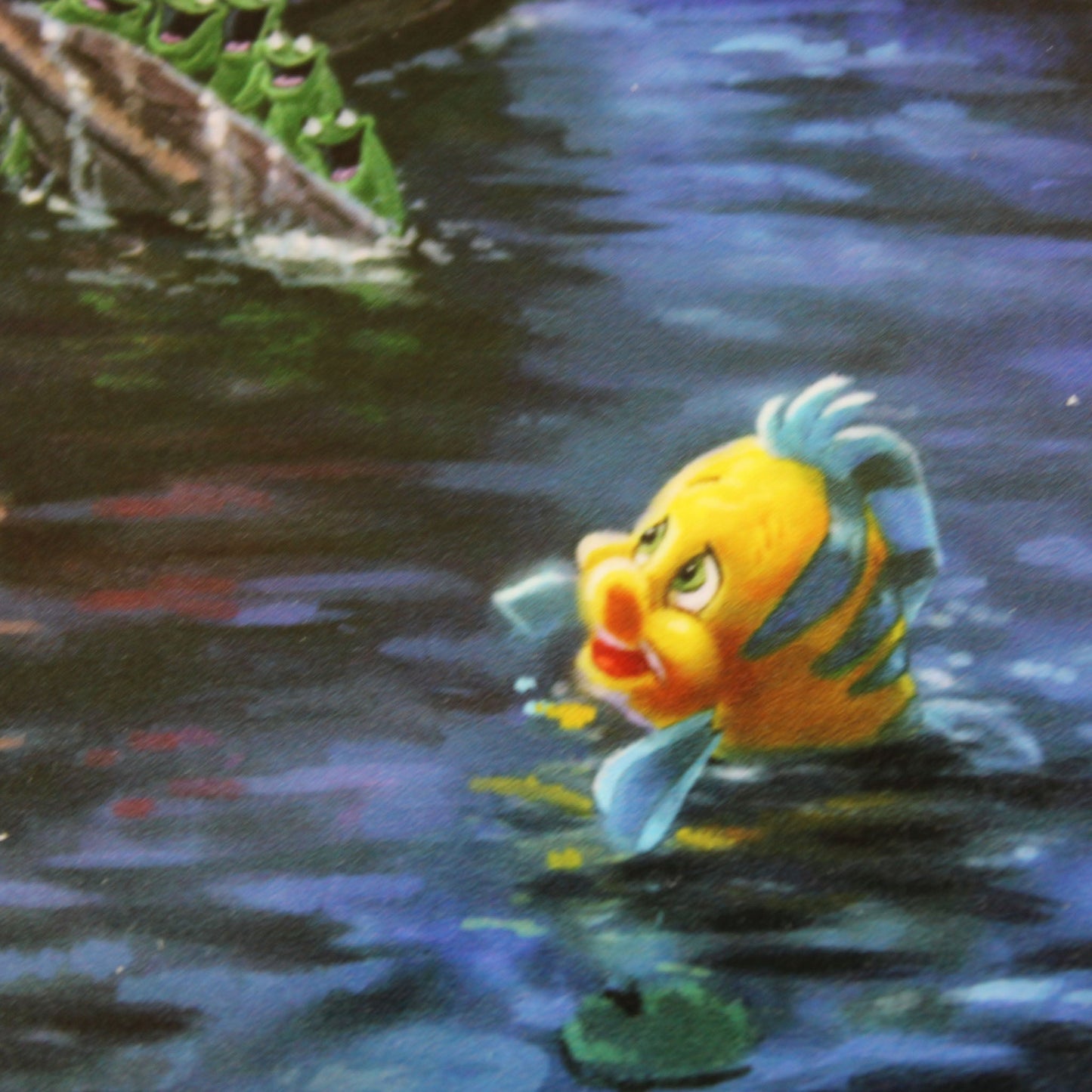 The Little Mermaid II (Disney) Thomas Kinkade Framed Art Print