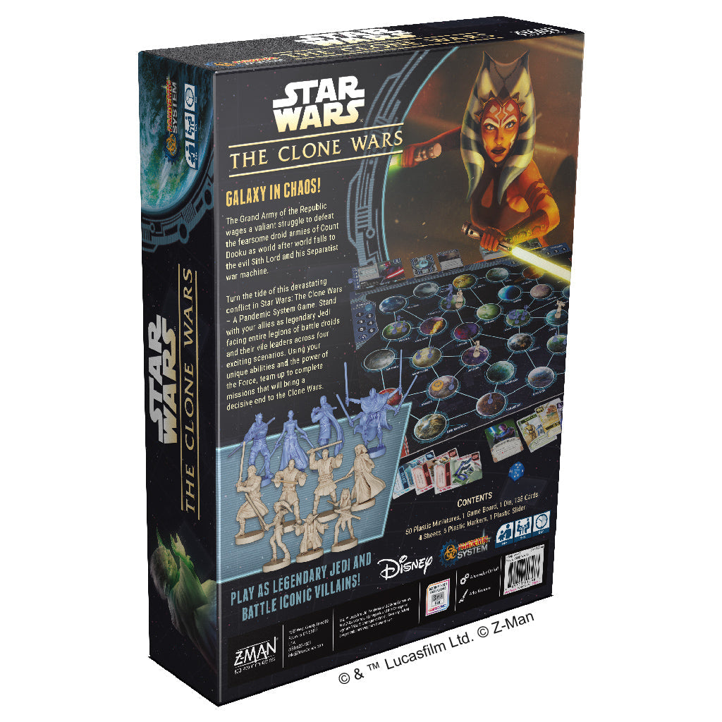 Star Wars: The Clone Wars, A Pandemic System Game