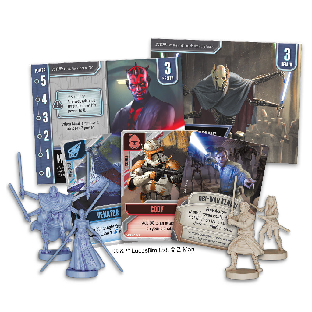 Star Wars: The Clone Wars, A Pandemic System Game