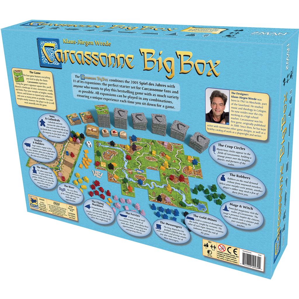 Carcassonne Big Box 2017