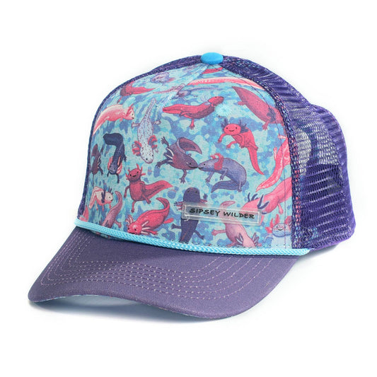 Axolotls Recycled Trucker Hat