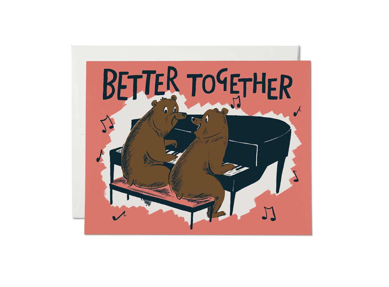 Better Together Bears love greeting card