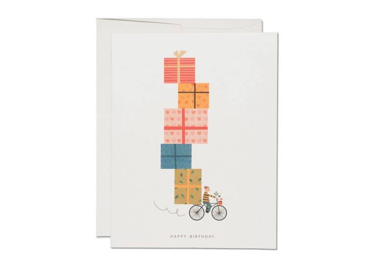 Birthday Bike birthday greeting card