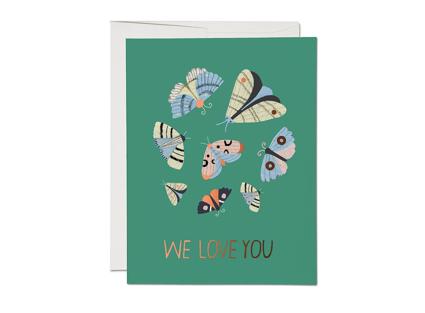 Moth Magic friendship greeting card