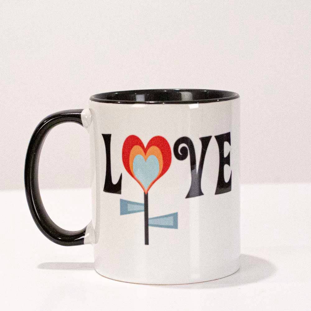 Love Flower Coffee Mug