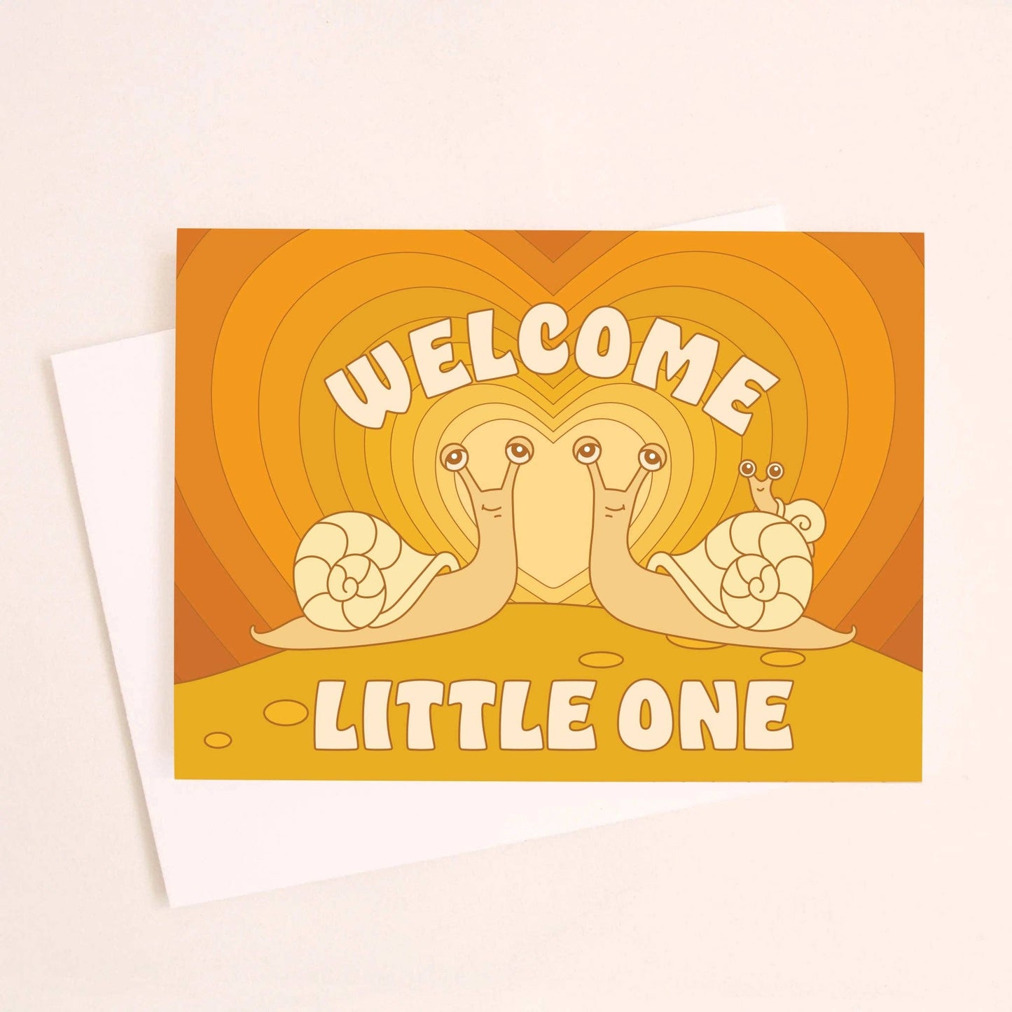 Welcome Little Snail Card