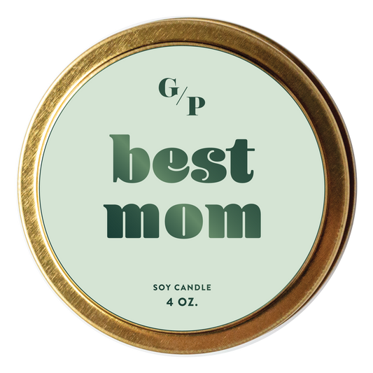 Best Mom 4 oz. Candle Tin