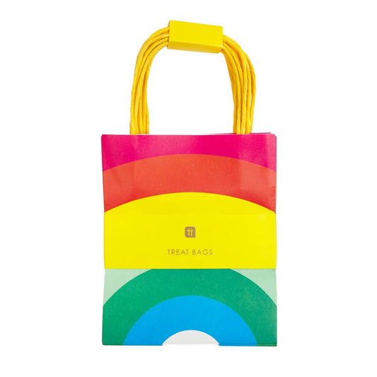 Rainbow Party Goodie Bags - 8 Pack