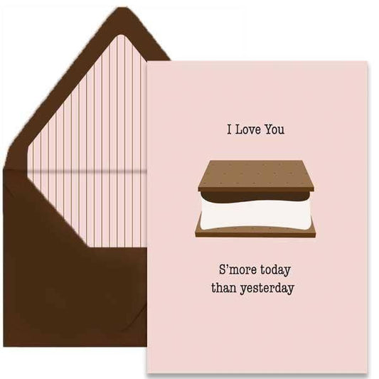 I Love You S'more Greeting Card