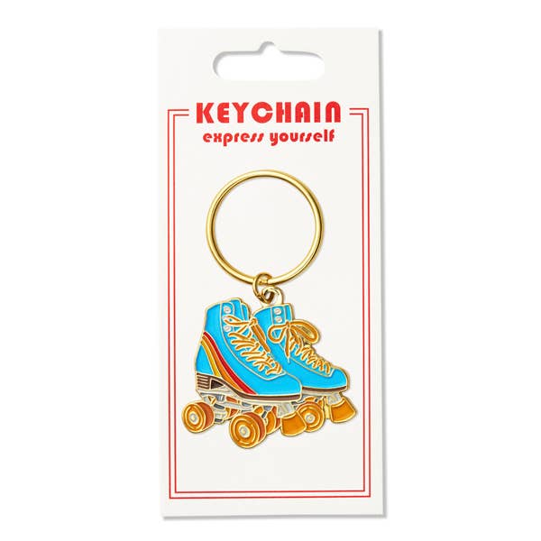 Roller Skates Keychain