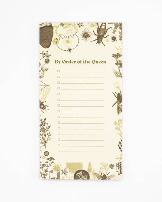 Honey Bees List Pad