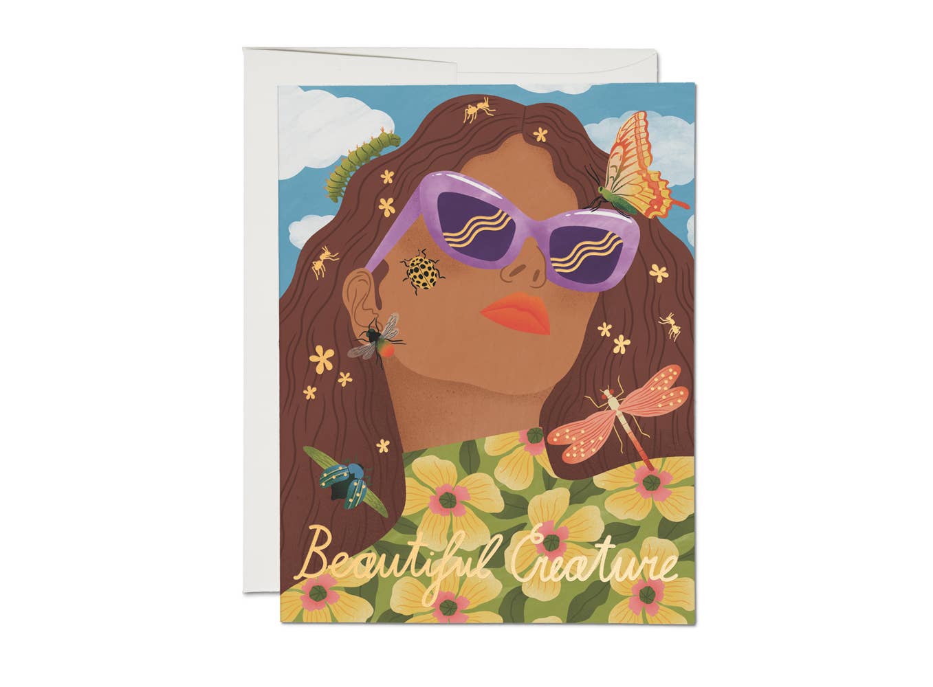 Beautiful Creature friendship greeting card