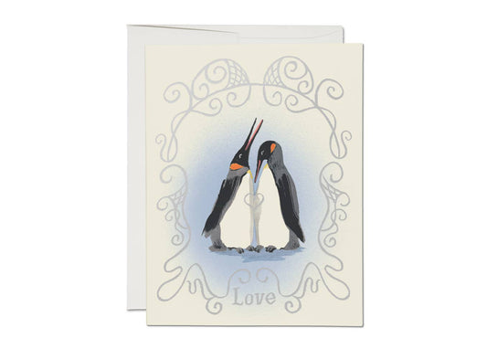 Penguin Love greeting card