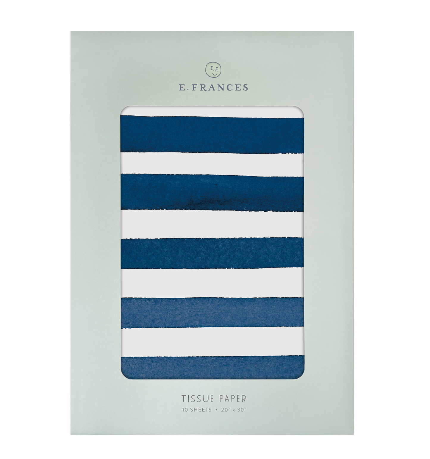 Blue Stripe Tissue Paper