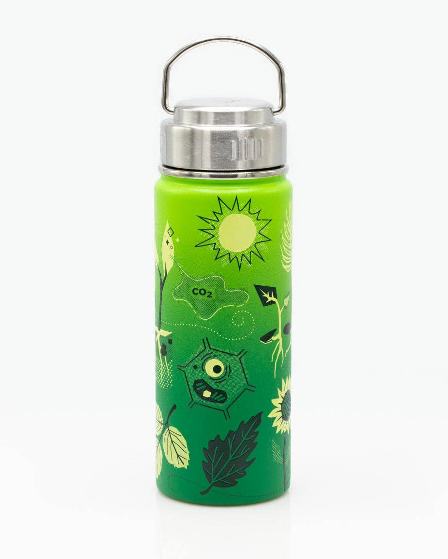 Retro Botany 18 oz Steel Bottle