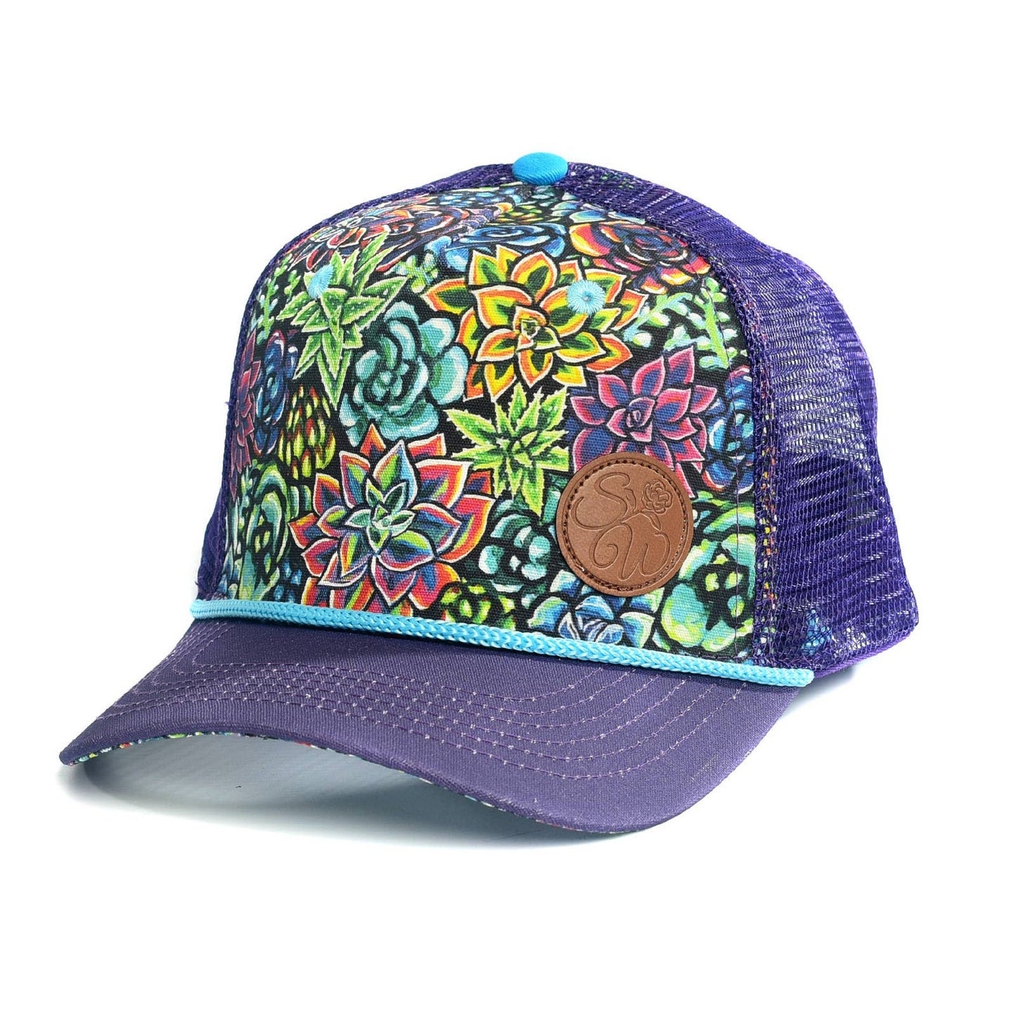 Succulents Recycled Trucker Hat